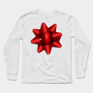 Red Bows of Christmas Long Sleeve T-Shirt